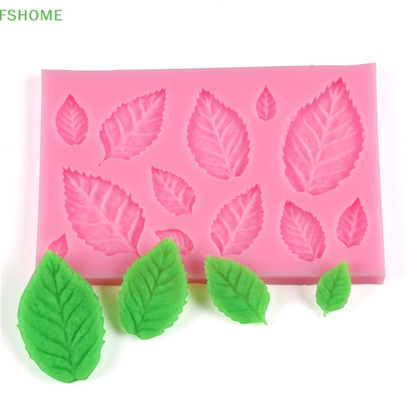 Khuôn silicone Làm Bánh Hình Chiếc Lá