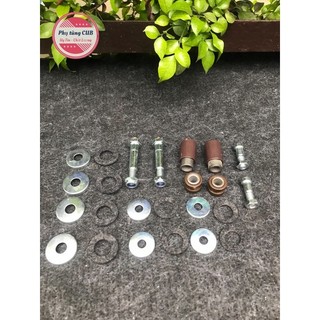 Bộ bạc thau giò gà xe cub 78-79-81-82-dd hàng thái
