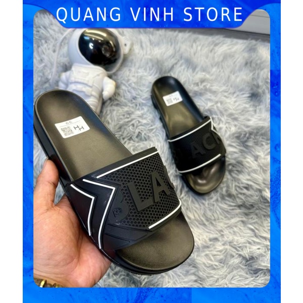 Dép quai ngang BLACK siêu phẩm cực kỳ sang chảnh  - Quang Vinh Store