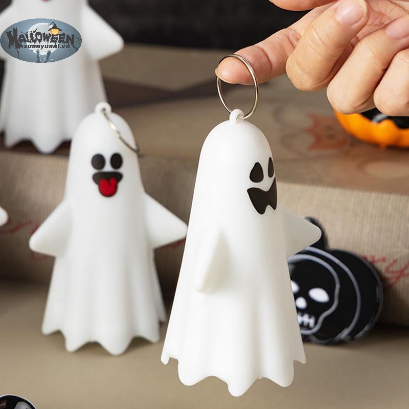 Xuan Đèn led Hình Ma Ánh Sáng Trắng Trang Trí Nhà Cửa Dịp halloween