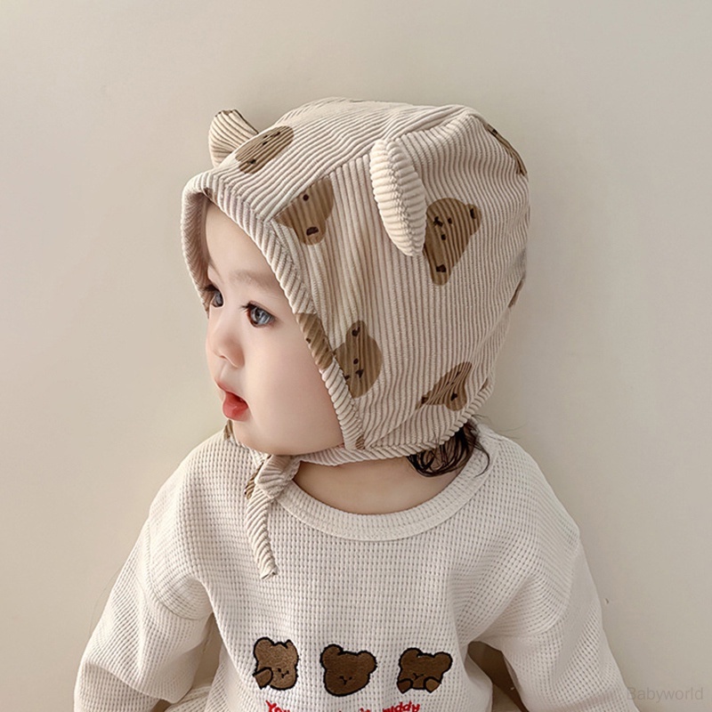 Mũ Tai Gấu Hoạt Hình Xinh Xắn Cho Bé