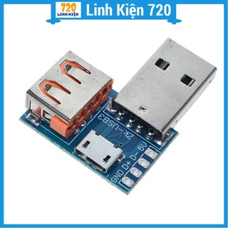 Mạch chuyển đổi USB đực sang USB cái và USB Micro