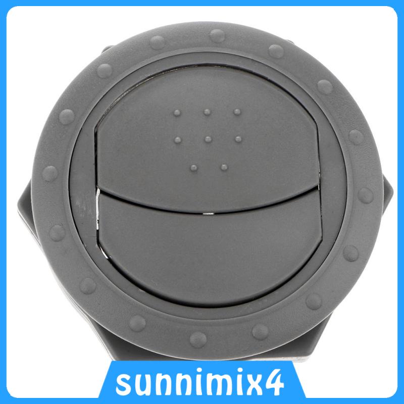 Ống Xả Khí Tròn 78x51mm Màu Xám 60mm Chất Lượng Cao