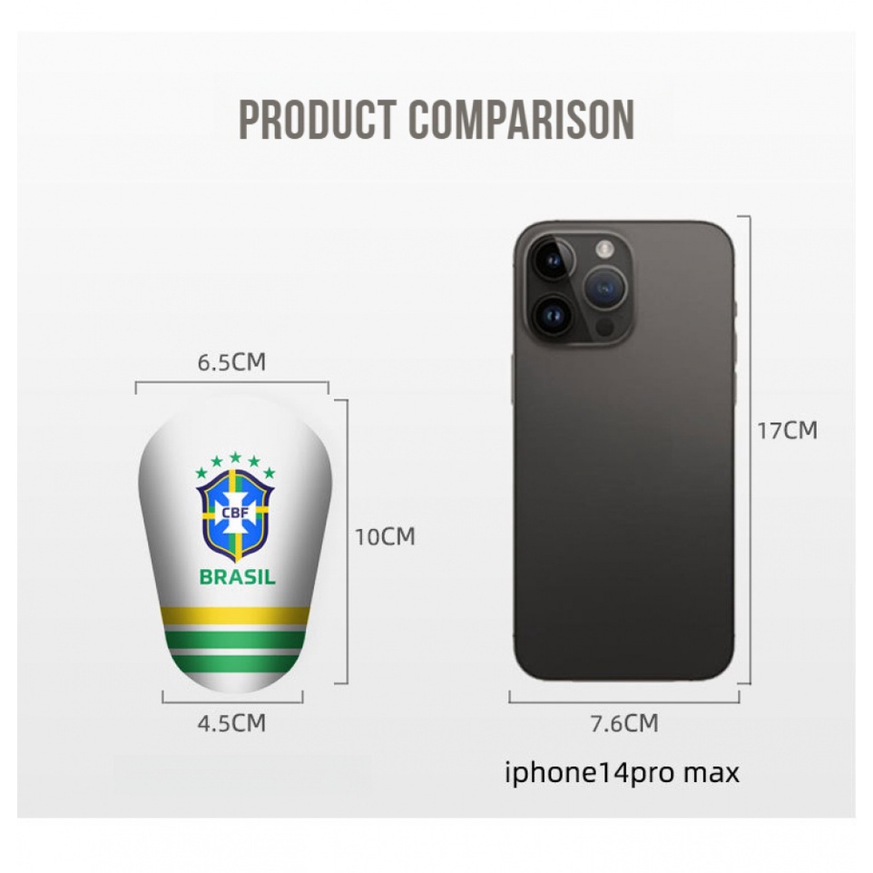 Áo Khoác Siêu Mỏng mini Dày Dặn Năm Sao brazil champion edition shin guard