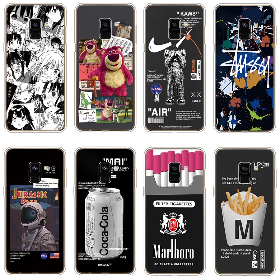 Tpu Ốp Lưng Silicon Mềm Cho samsung galaxy a8 plus 2018 a6 2018 plus