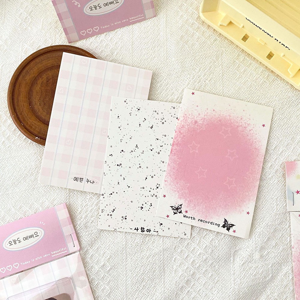 Bộ 10 Thẻ Giấy Gói Quà Trang Trí Thời Trang