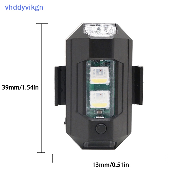 1 Đèn led Nhấp Nháy mini Chống Va Chạm Thông Dụng Cho Xe Đạp