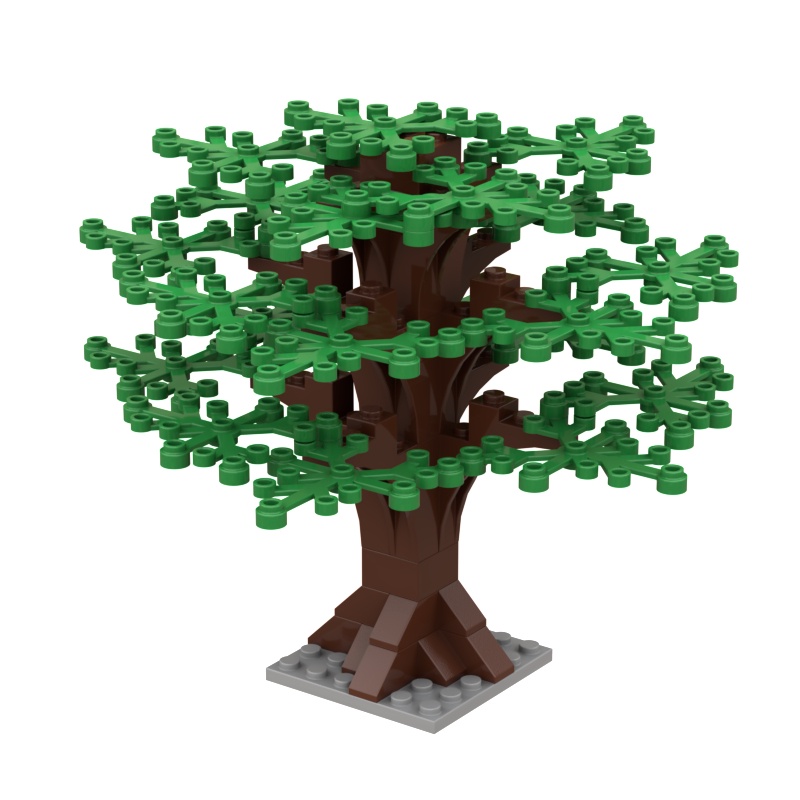 Bộ Đồ Chơi Lắp Ráp Khu Rừng Cây Cho Bé Trai Bé Gái moc