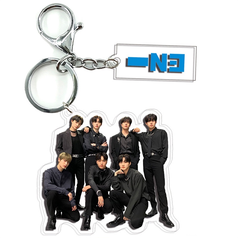 Kpop enhypen Móc Khóa acrylic Cuộc Sống Mới Thật