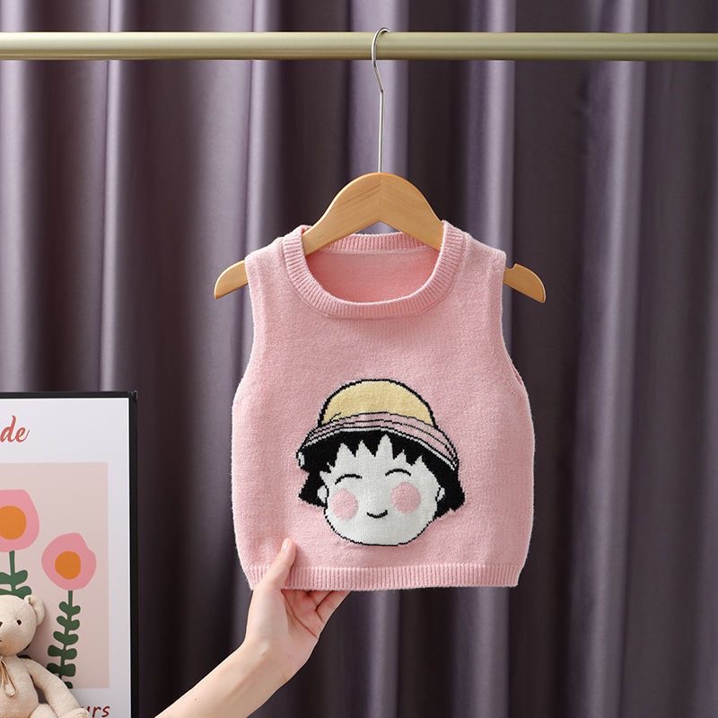 Áo Khoác Dệt Kim Họa Tiết sakura momoko Dễ Thương Thời Trang Xuân Thu Cho Bé Gái 1-4 Tuổi