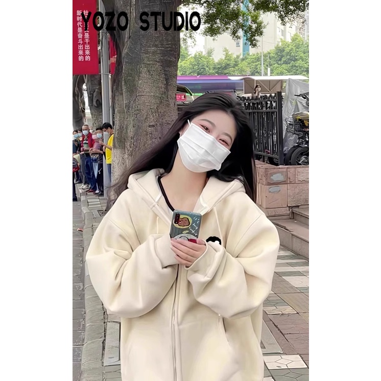 RUICHE Áo Khoác hoodie áo khoác nữ zip hoodie INS trendy Korean Độc đáo WWY2392RBN38Z230923 | BigBuy360 - bigbuy360.vn