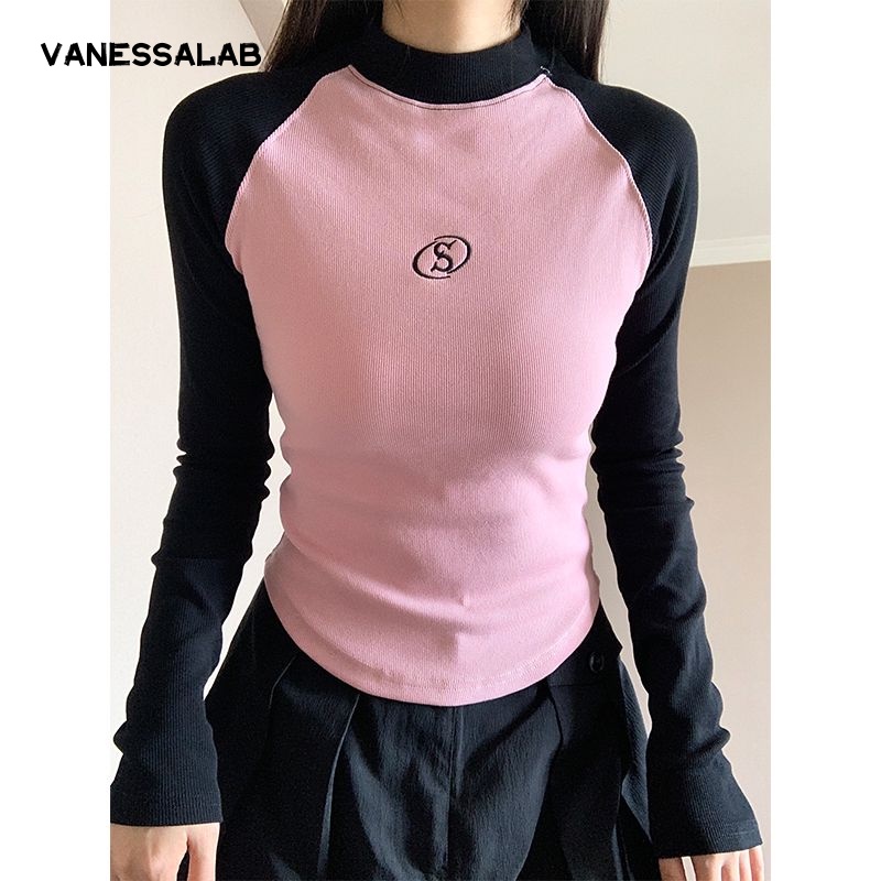 SHIHANROU Áo croptop áo thun nữ babytee WMY2392ZXC 38Z230923 thời trang Hàn Quốc vintage hợp xu hướng cho nữ