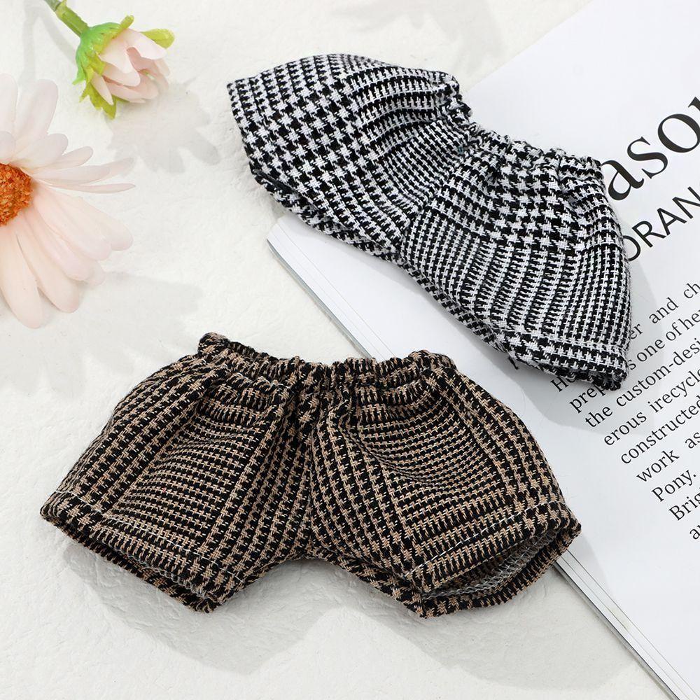 Quần Đùi Họa Tiết Sọc Caro 20cm Màu Trơn Thời Trang Chất Lượng Cao Cho Búp Bê 20cm