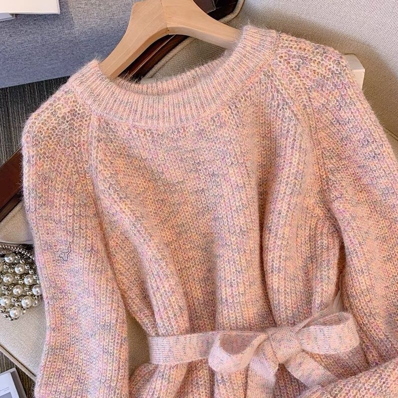 Plus Áo Len Sáp Mềm Dáng Rộng Thời Trang Thu Đông 2023 Cho Nữ