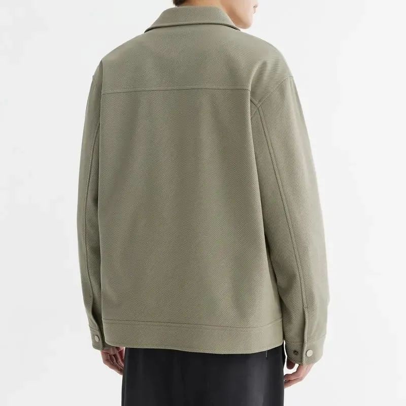 Áo Khoác Tay Dài Thời Trang Đường Phố Mùa Thu Cho Nam