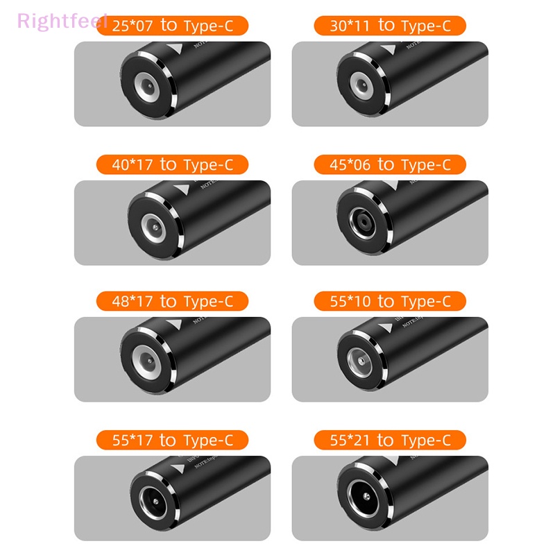 Dây Cáp Sạc Chuyển Đổi usb type c pd 5v 9v12v pd6w usb type c Sang dc Cho lenovo / hp / dell / asus Mới