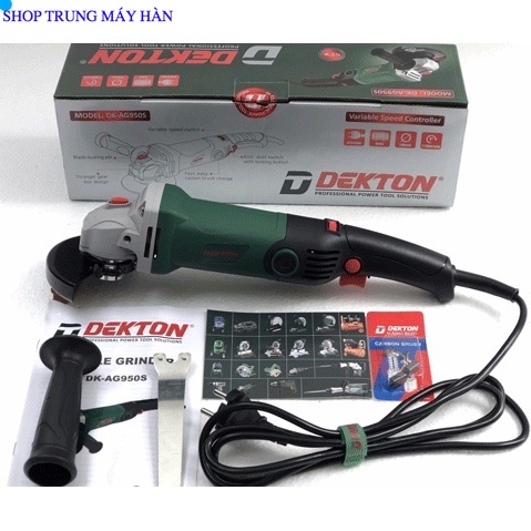 Máy mài góc cầm tay DEKTON DK-AG950s 6 tốc độ (950w-100mm) CHÍNH HÃNG shop trung máy hàn