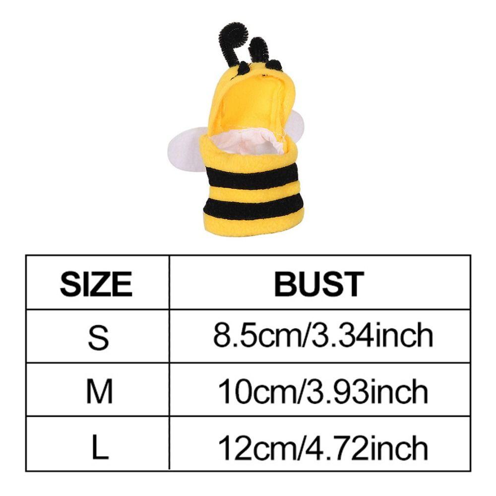 Shanrong Bộ Quần Áo Hình Ong / Vẹt / Chuột hamster / Vẹt Bay Màu Vàng Ấm Áp Mùa Đông