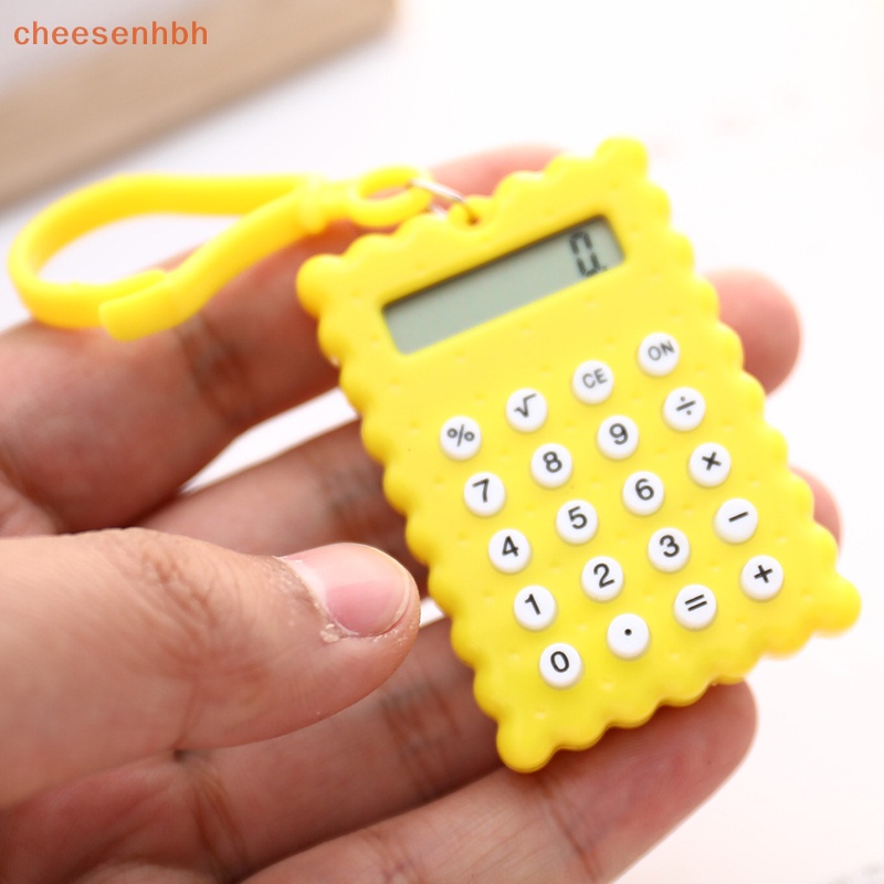 Máy Tính Điện Tử mini Hình Bánh Quy Cho Học Sinh
