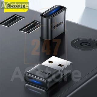 USB-Bluetooth 5.0 Baseus BA04 thu phát tín hiệu Bluetooth cho máy tính, laptop- HSHOP