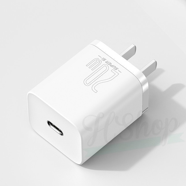 COMBO - Cốc Sạc Nhanh Baseus 20W GaN5 20W /  Super Si / Super Si 30W/  20W Cube Hỗ Trợ QC3.0 PD cho điện thoại  BH 12T 2