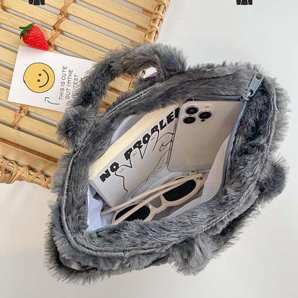 Shanhai Túi Xách Tay Bằng Vải Bông Hình stitch Mèo lucifer Hoạt Hình Phong Cách Hàn Quốc Đựng Đồ Mua Sắm Du Lịch