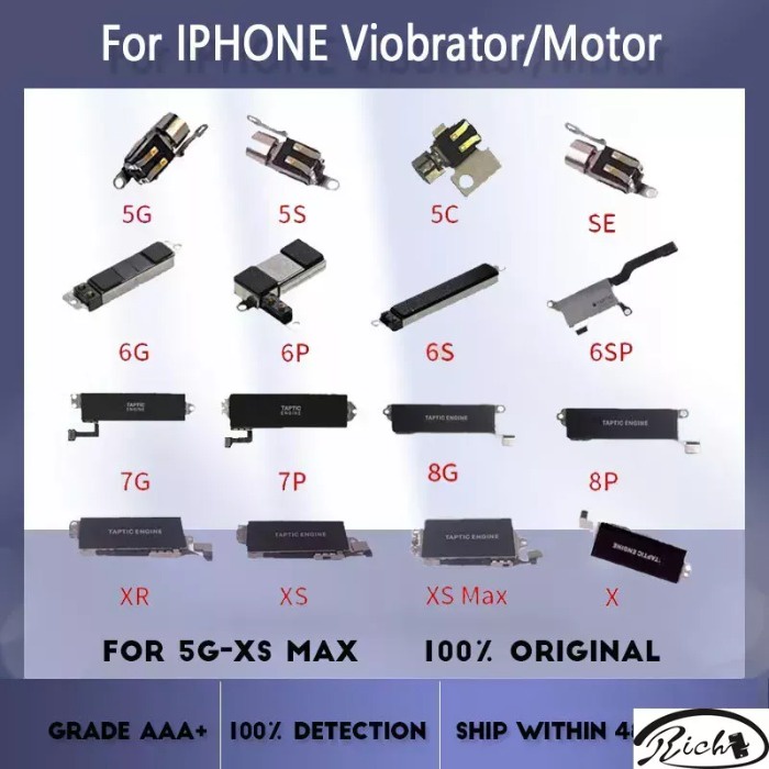 Cáp flex Sửa Chữa Động Cơ Rung Cho iphone 6 6s 7 8 plus 5 5s 5c se x xs xr xs max x xs max xr