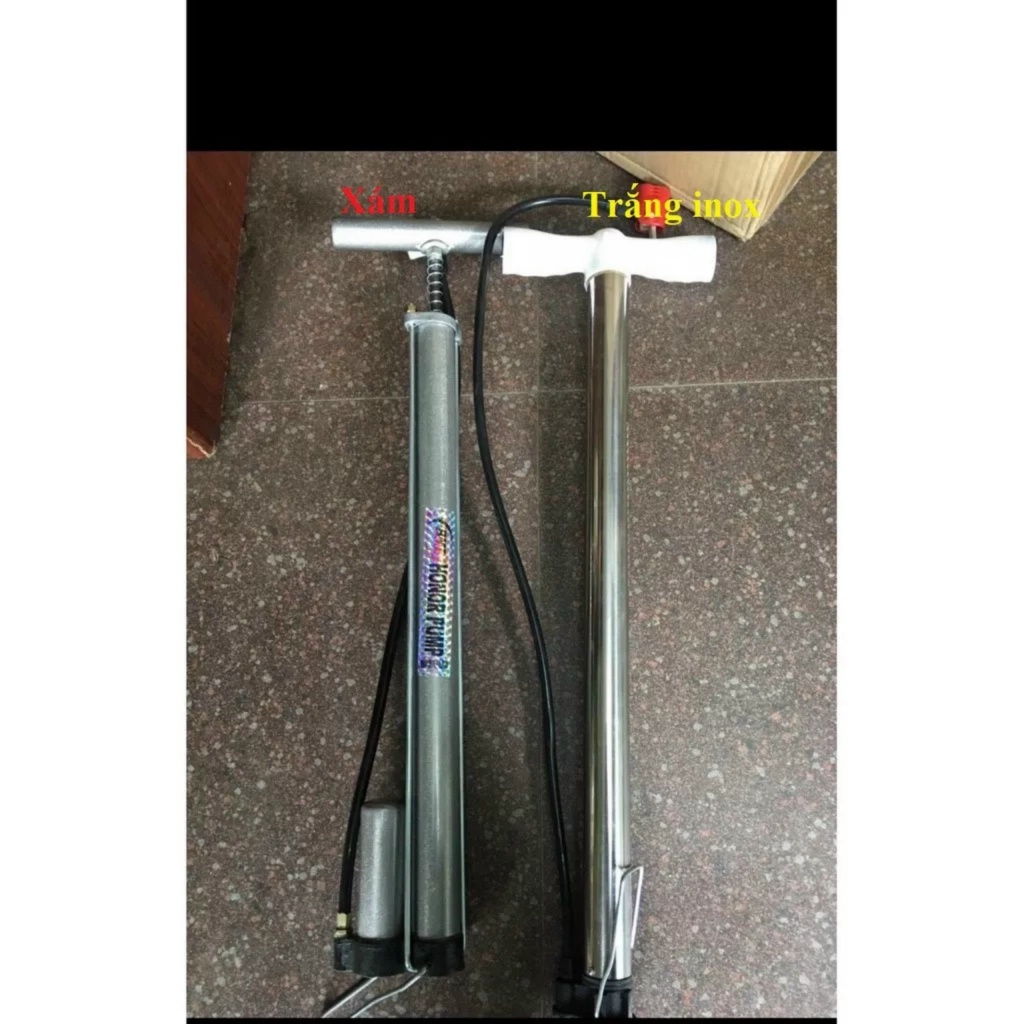 BƠM XE MÁY, XE ĐẠP CÓ BÌNH HƠI TRỢ LỰC