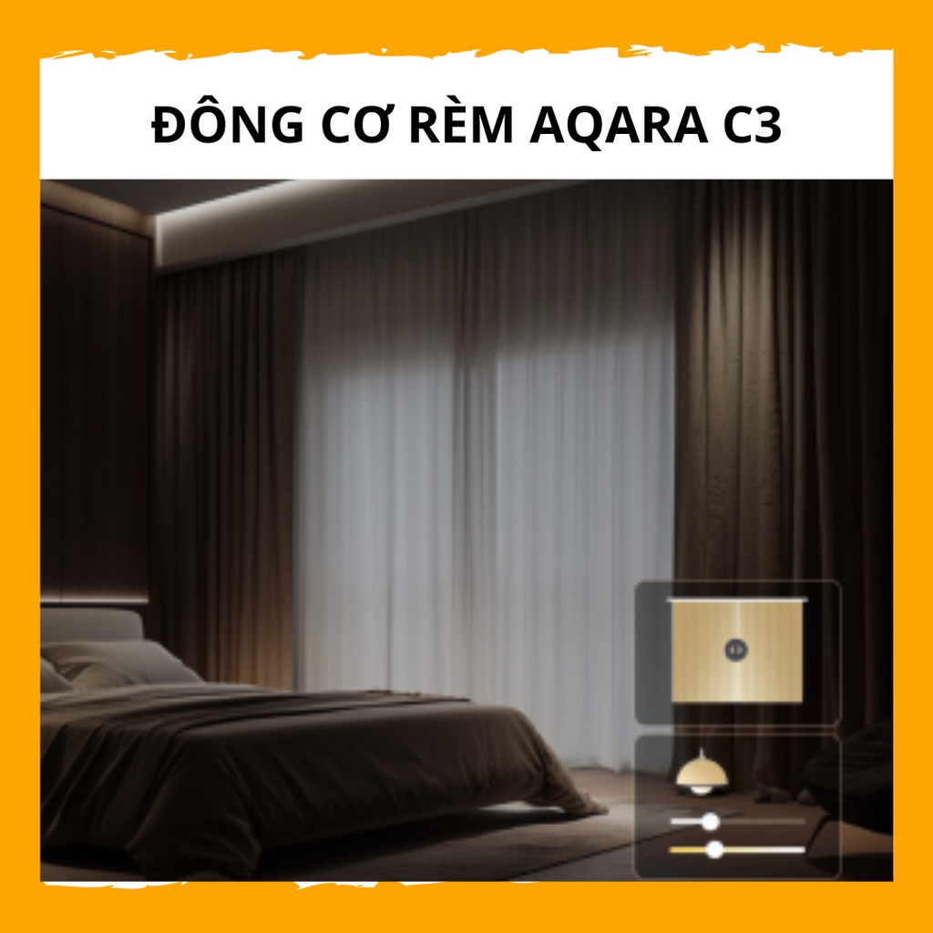 Động Cơ Rèm Kéo Ngang Aqara C3 Zigbee