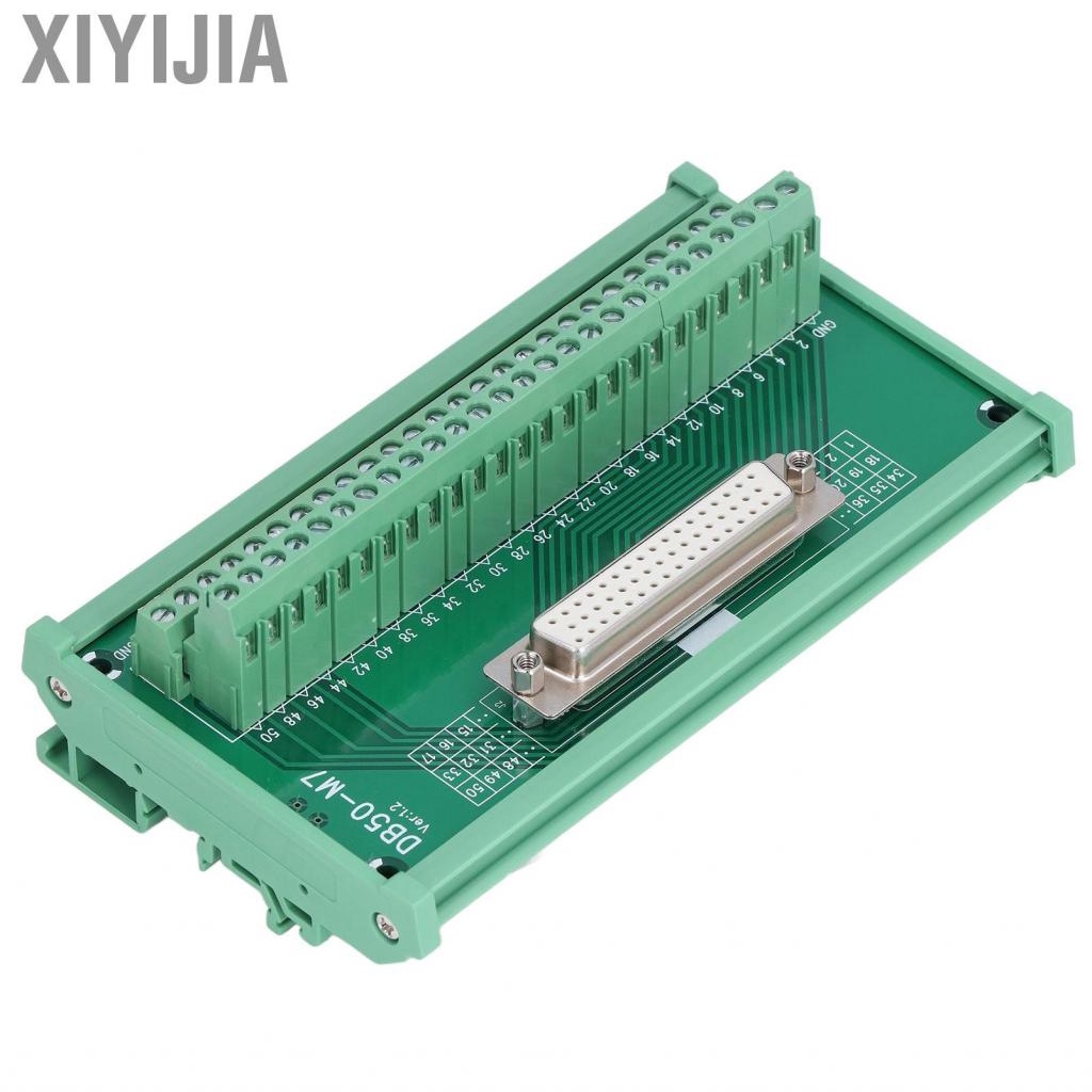 Xiyijia DC60V 0.2Nm DB50 To Terminal Connector Adapter  PCB Board Straight Female