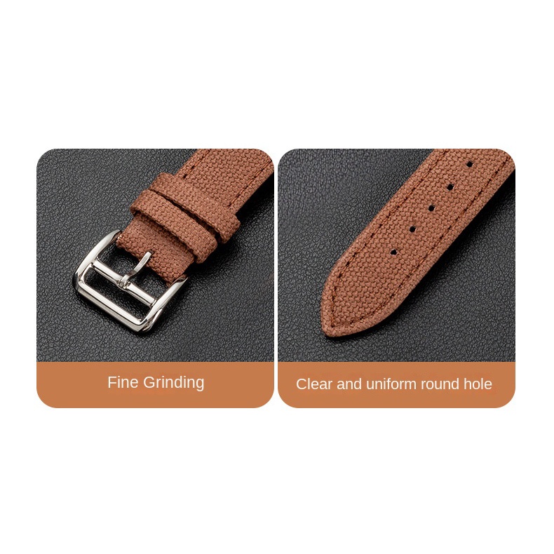 Dây Đeo Tay 22mm Bằng Vải Bạt nylon Cổ Điển Thông Dụng Cho samsung amazfit huawei smart watch