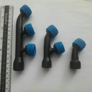 Béc phun, đầu phun các loại tưới cây 1 đến 3 đầu béc ren đồng 13mm Hàn Quốc, béc tưới