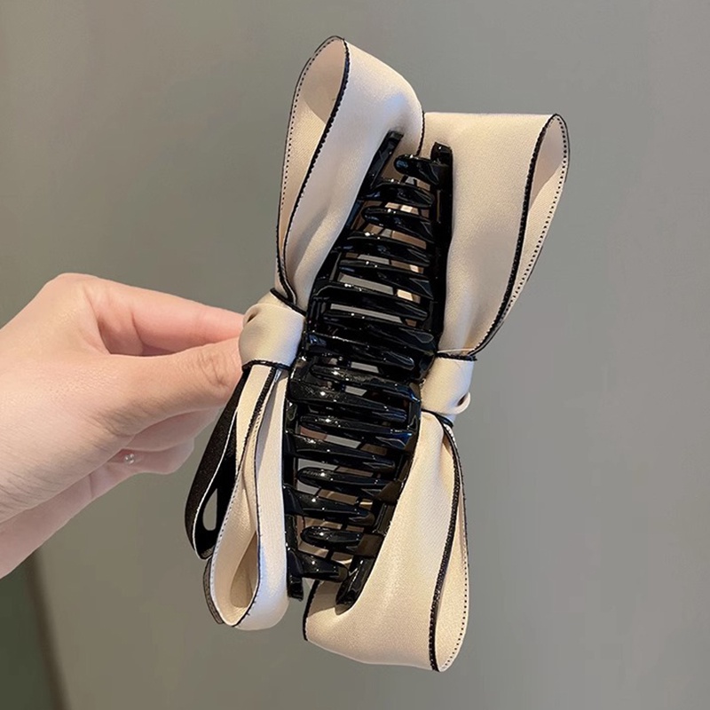 Kẹp Tóc Nơ Lớn Hai Mặt Hình Cá Mập Phong Cách Công Chúa Cho Bé Gái YR