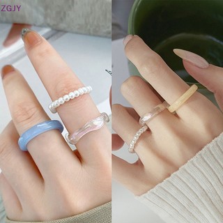 Set 3 Chiếc Nhẫn Thời Trang Cho Nữ Mới