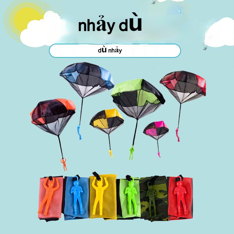 Đồ Chơi Quân Lính Nhảy Dù Vui Nhộn Cho Bé