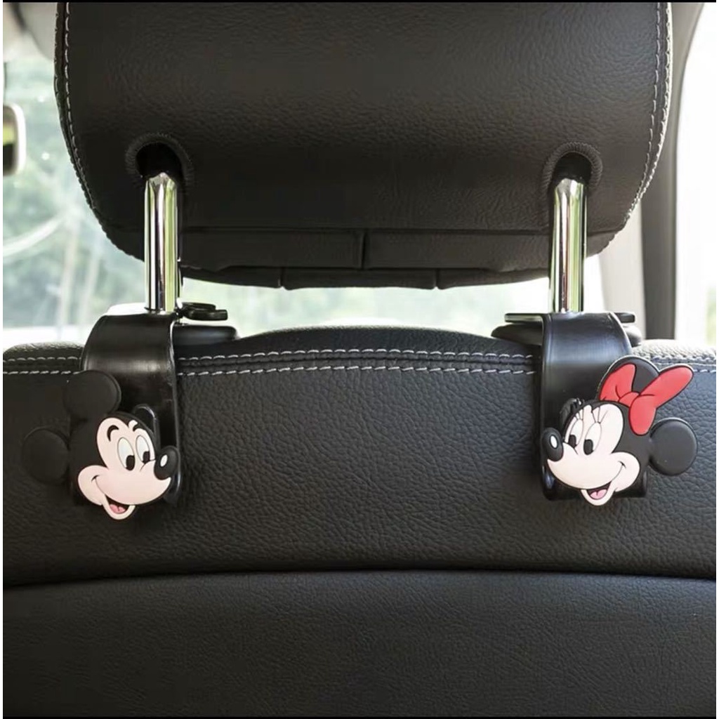 Móc Treo Đồ Hoạt Hình Gắn Sau Ghế Xe Hơi Tiện Lợi