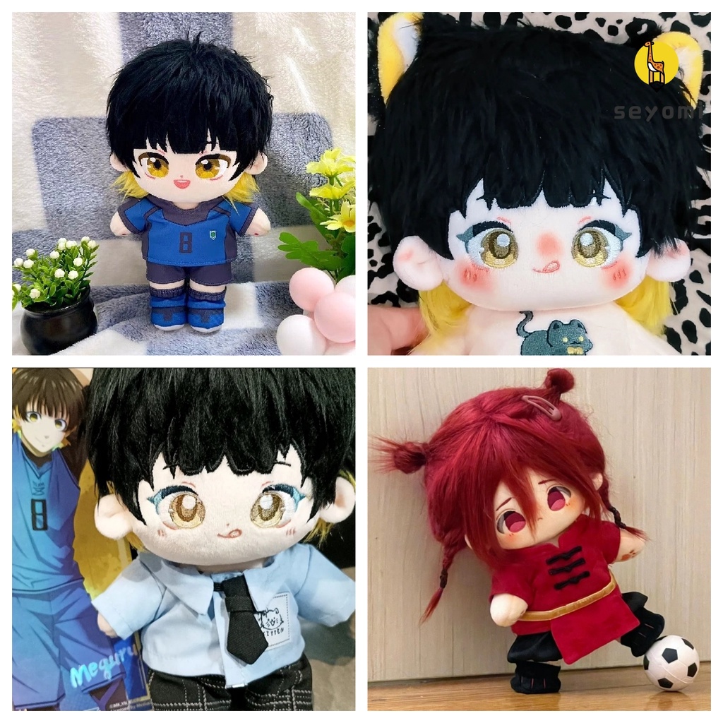 Búp Bê Nhồi Bông chigiri hyoma aniem 20cm Màu Xanh Dương Khóa bachira meguru Dễ Thương