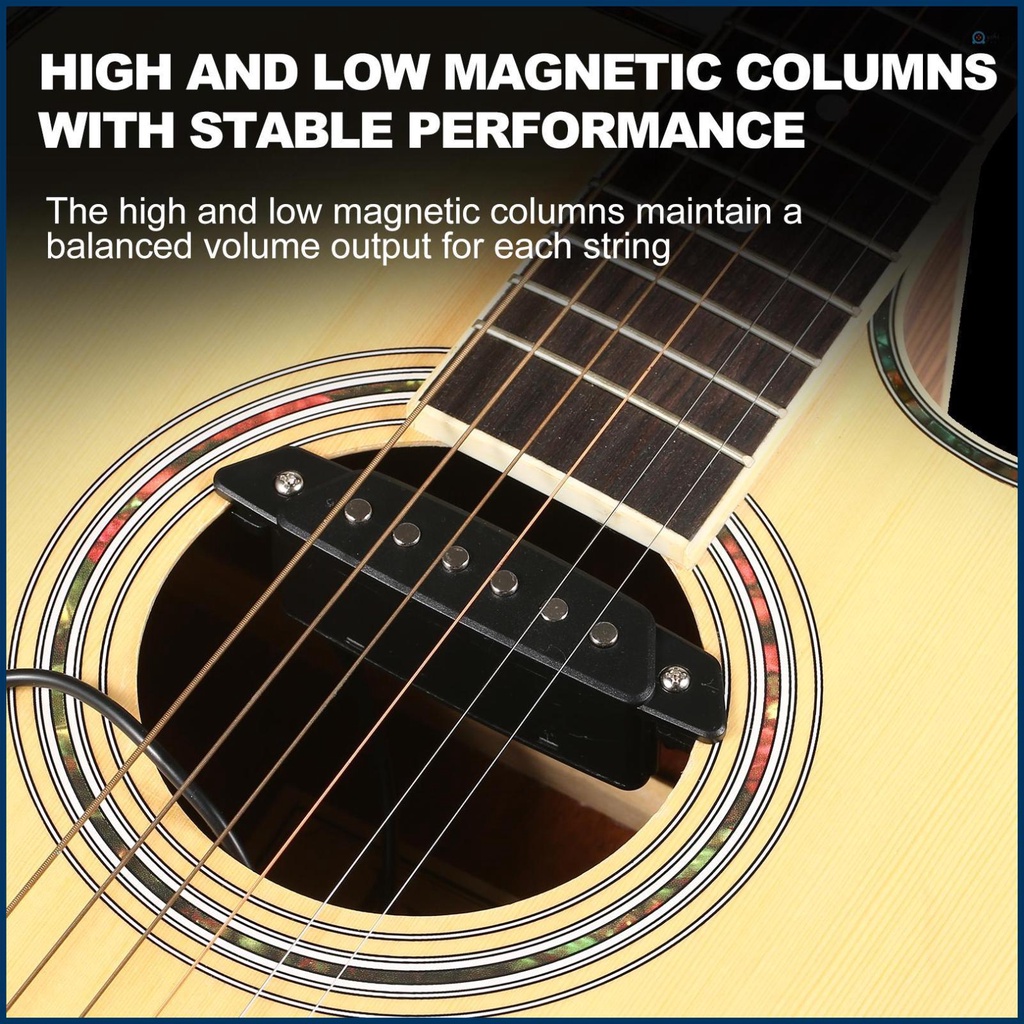 Jack Âm Thanh Từ Tính 6.35mm Không Dùng Pin / Khoan Chuyên Dụng Cho Đàn guitar