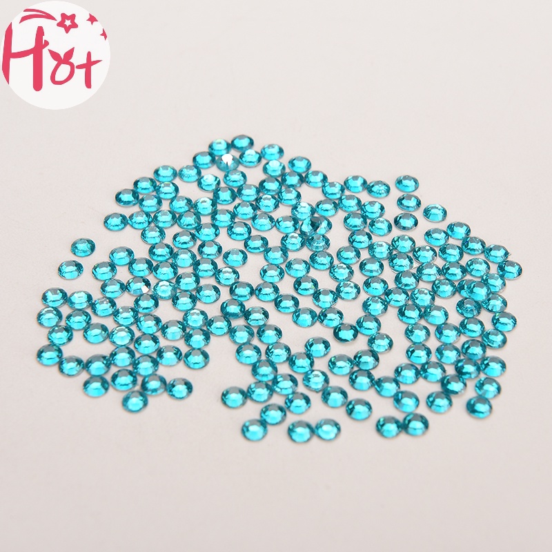 Set 1000 Hạt Pha Lê Tròn 4mm Tự Trang Trí Móng Tay