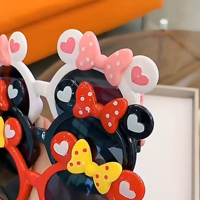 Kính Mát Chống Tia UV400 Kiểu Dáng Hoạt Hình Dễ Thương Cho Bé - HSU