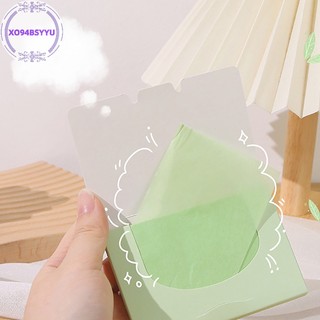 Xo94bsyu Set 100 Giấy Thấm Dầu Cho Da Mặt
