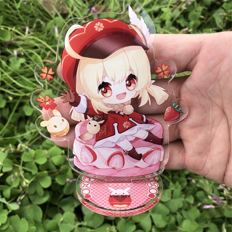Mô hình standee Game Genshin Impact Alhaitham Yaoyao Beelzebul Yae Miko Klee tượng acrylic anime chibi mô hình trưng bày