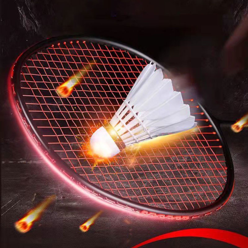 Vợt Cầu Lông Đơn Bằng Sợi carbon Siêu Nhẹ Bền Bỉ Cho Học Sinh