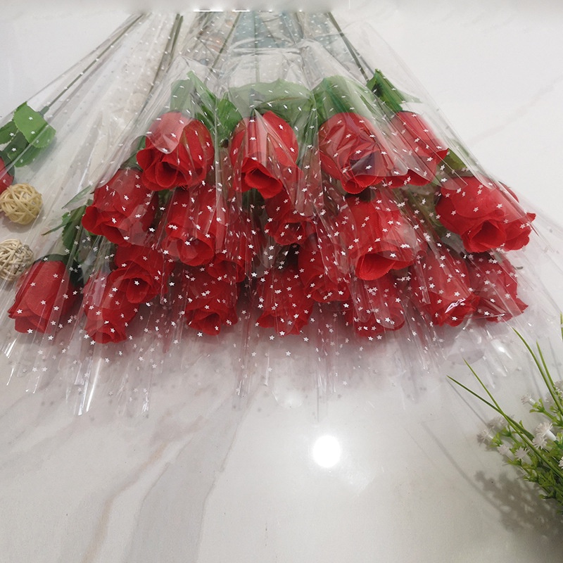 1 Bông Hoa Hồng Giả Trang Trí Tiệc Cưới, Sinh Nhật, Valentine