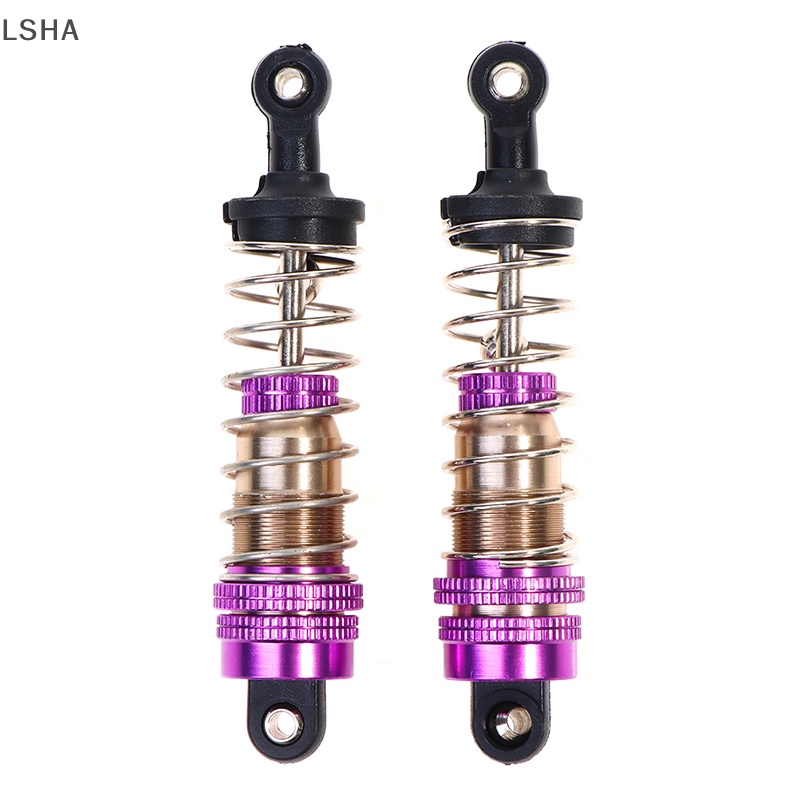 Bộ 2 Phuộc Giảm Xóc Trước Và Sau Bằng Kim Loại Cho wltoys 124019 144001 Xe Hơi Điều Khiển Từ Xa