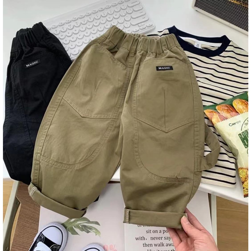Quần Dài Phong Cách Hàn Quốc Mới Cho Bé Trai