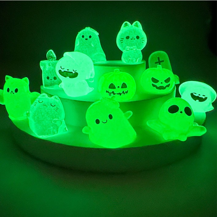 Tượng phát sáng decor lễ hội halloween trang trí terrarium