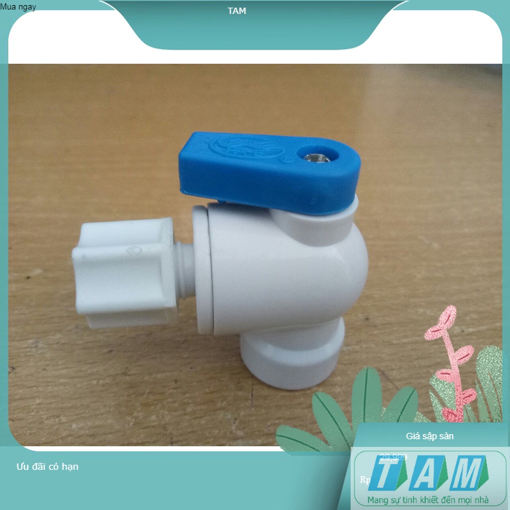 Các cút T dây 6 , van , khóa dây 6 như hình