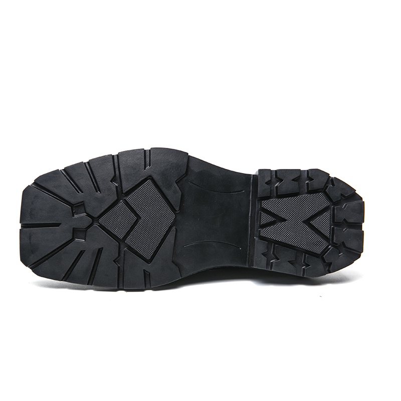 Giày Da oxford Mũi Vuông Thoáng Khí Phong Cách Âu Mỹ Cho Nam