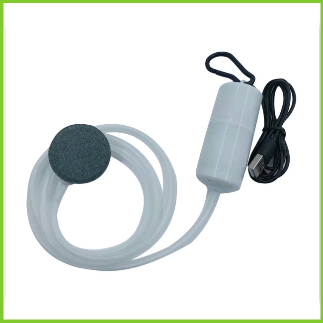 Gwen Máy Bơm Oxy mini Siêu Êm Sạc usb Cho Bể Cá